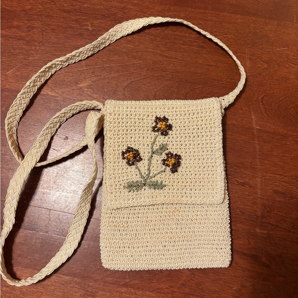 Beaded Mini Phone Purse - Picture 1 of 10